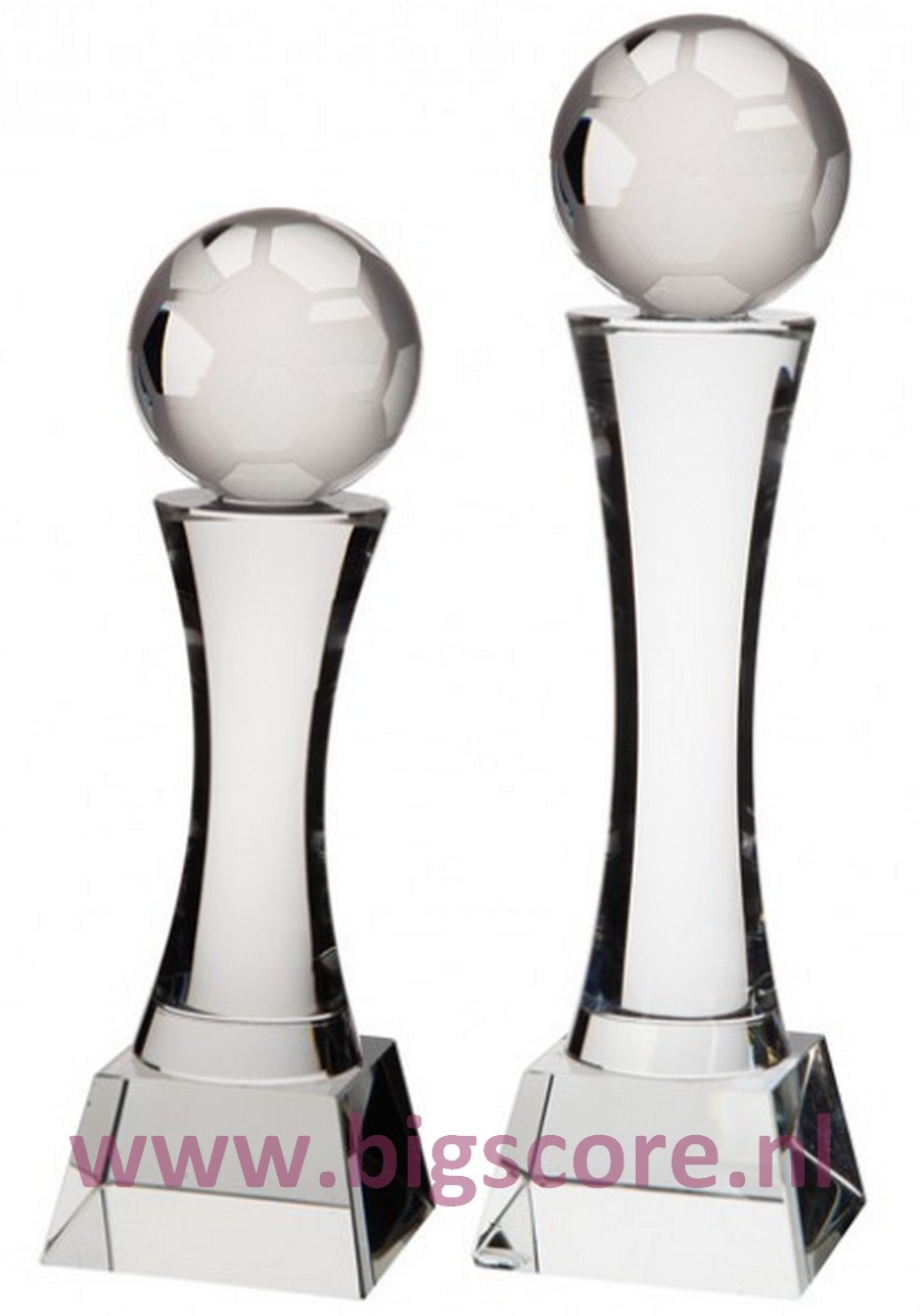 Voetbal 3D Kristal CR20233